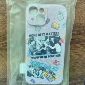 Apple Phone Case - Lavender with Fun Graphics